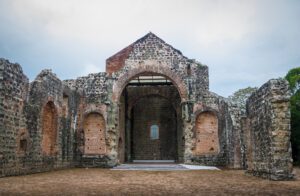 Ruins of the Convent of Conception (Convento de las Monjas de la Concepción) at Panama Viejo Ruins - Panama City, Panama